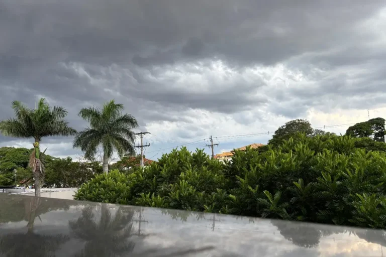 MS tem alerta de tempestades e previsão de queda nas temperaturas neste domingo