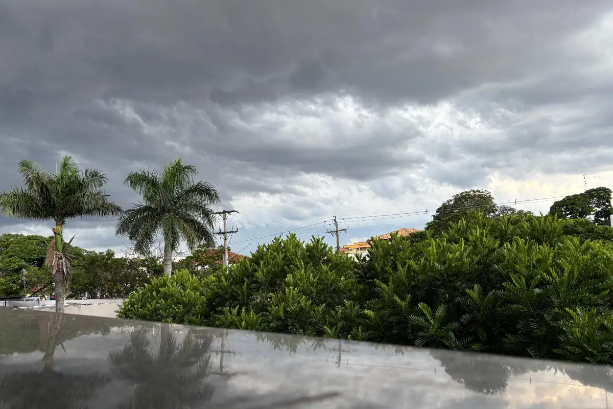 MS tem alerta de tempestades e previsão de queda nas temperaturas neste domingo